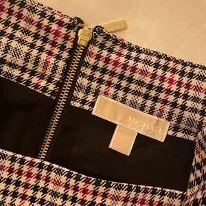 Michael Kors Plaid Pencil Skirt